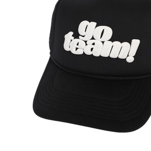 Go Team! Trucker Hat - Black