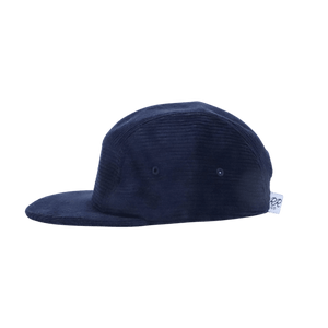 Corduroy Five-Panel Hat in Slate