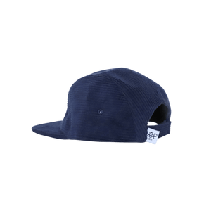 Corduroy Five-Panel Hat in Slate