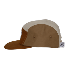 Cotton Five-Panel Hat in Golden Hour