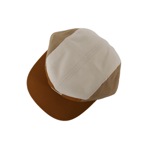 Cotton Five-Panel Hat in Golden Hour