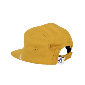 Cotton Five-Panel Hat in Sol