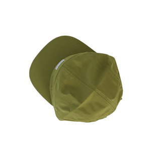 Nylon Five-Panel Hat in Fern