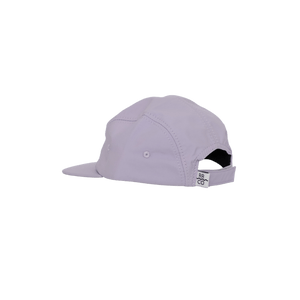 Nylon Five-Panel Hat in Lilac