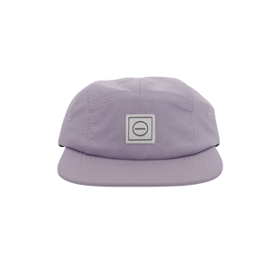 Nylon Five-Panel Hat in Lilac