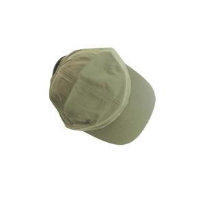 Nylon Five-Panel Hat in Moss