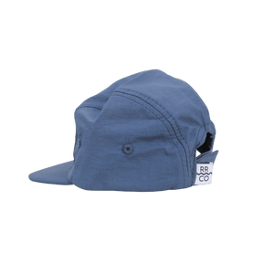 Nylon Five-Panel Hat in Wave
