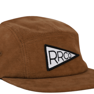 Pennant Five-Panel Hat in Walnut
