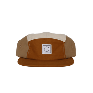 Cotton Five-Panel Hat in Golden Hour