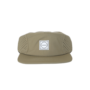 Nylon Five-Panel Hat in Sage
