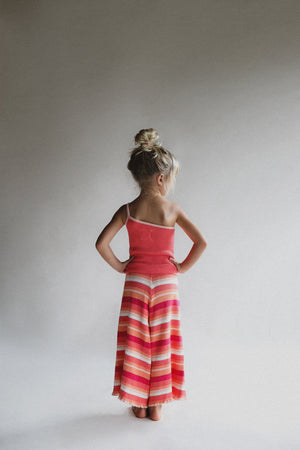 One Strap Knit Tank | Coral