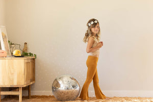 Flared Leggings (Lightweight) in Cinnamon