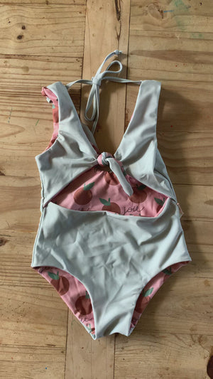 Girl's Cutout One Piece in Joie Inn Collab Print