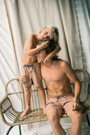 Kid’s Townshorts in Torch Ginger Red Dirt