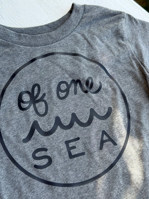 Kid’s Logo Tee in Heather Grey
