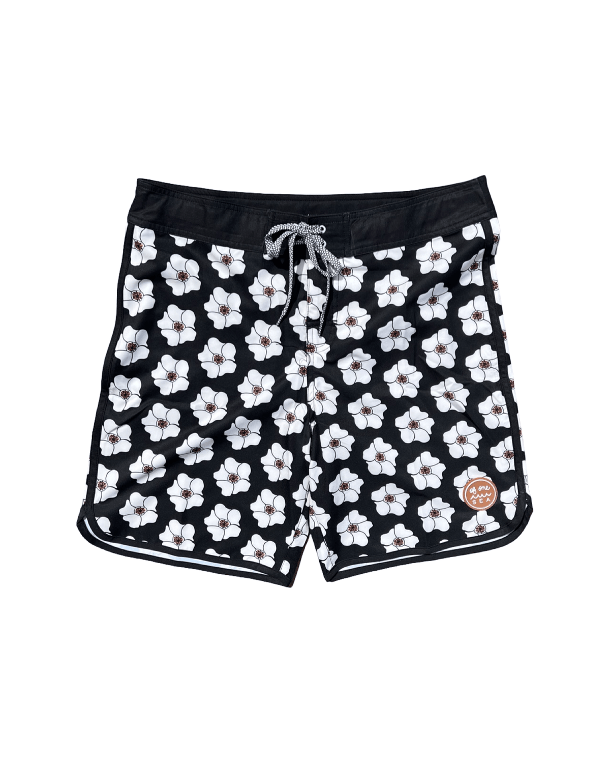 Men's Retro Boardshorts in Ilima Flower