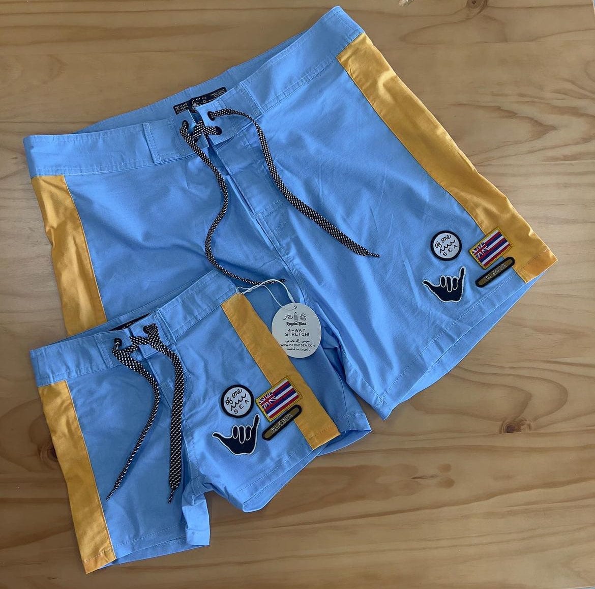 Daddy and Me Colorblock Boardshort Bundle 50% Off