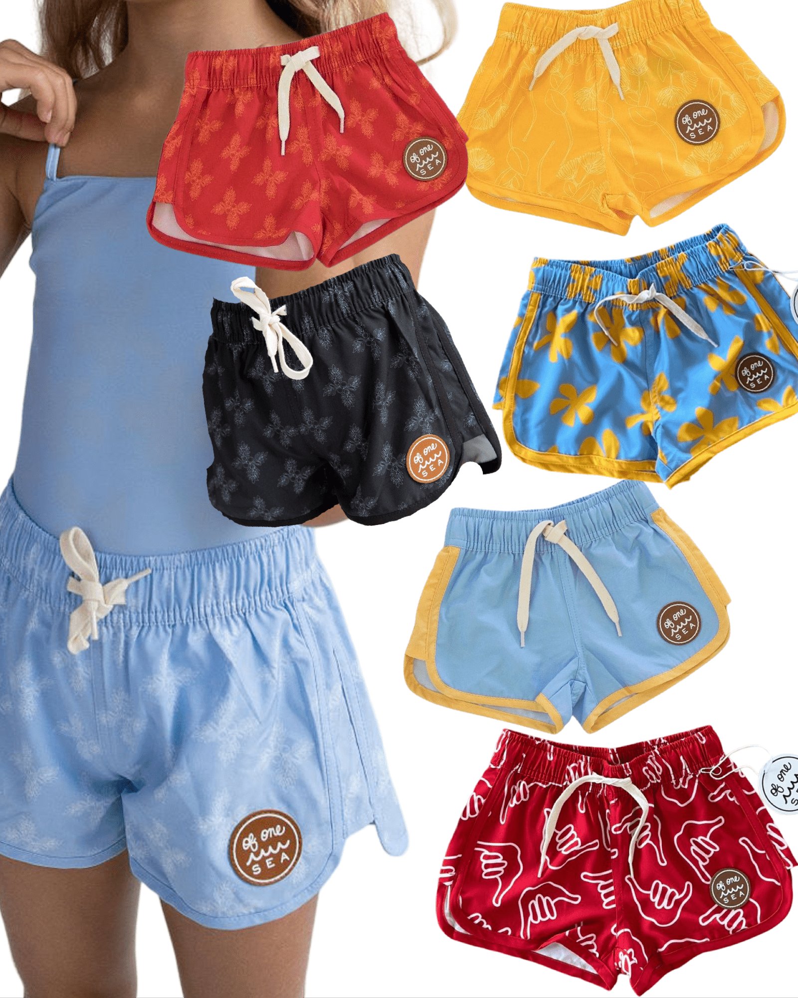 Girl's Boardie Shorts Bundle Pick 3 for 50% Off