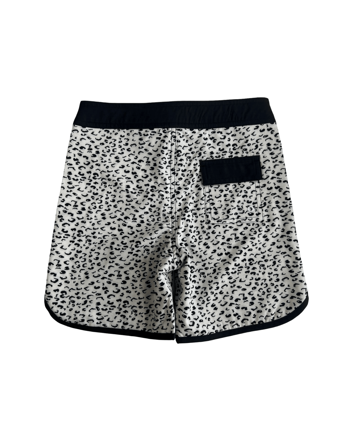 Kid’s Retro Boardshorts in Animal Print