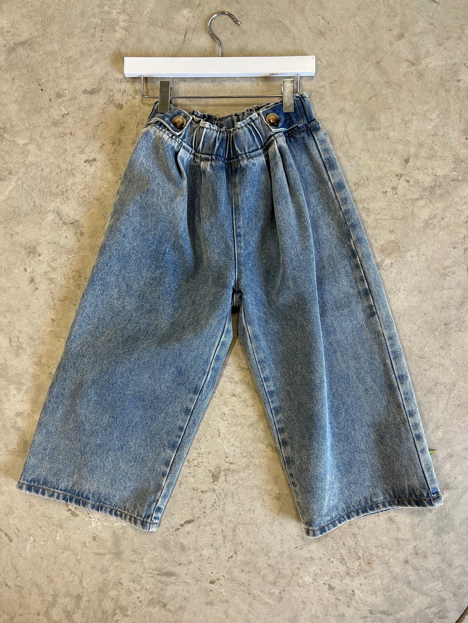 Girl’s Wide Leg Denim