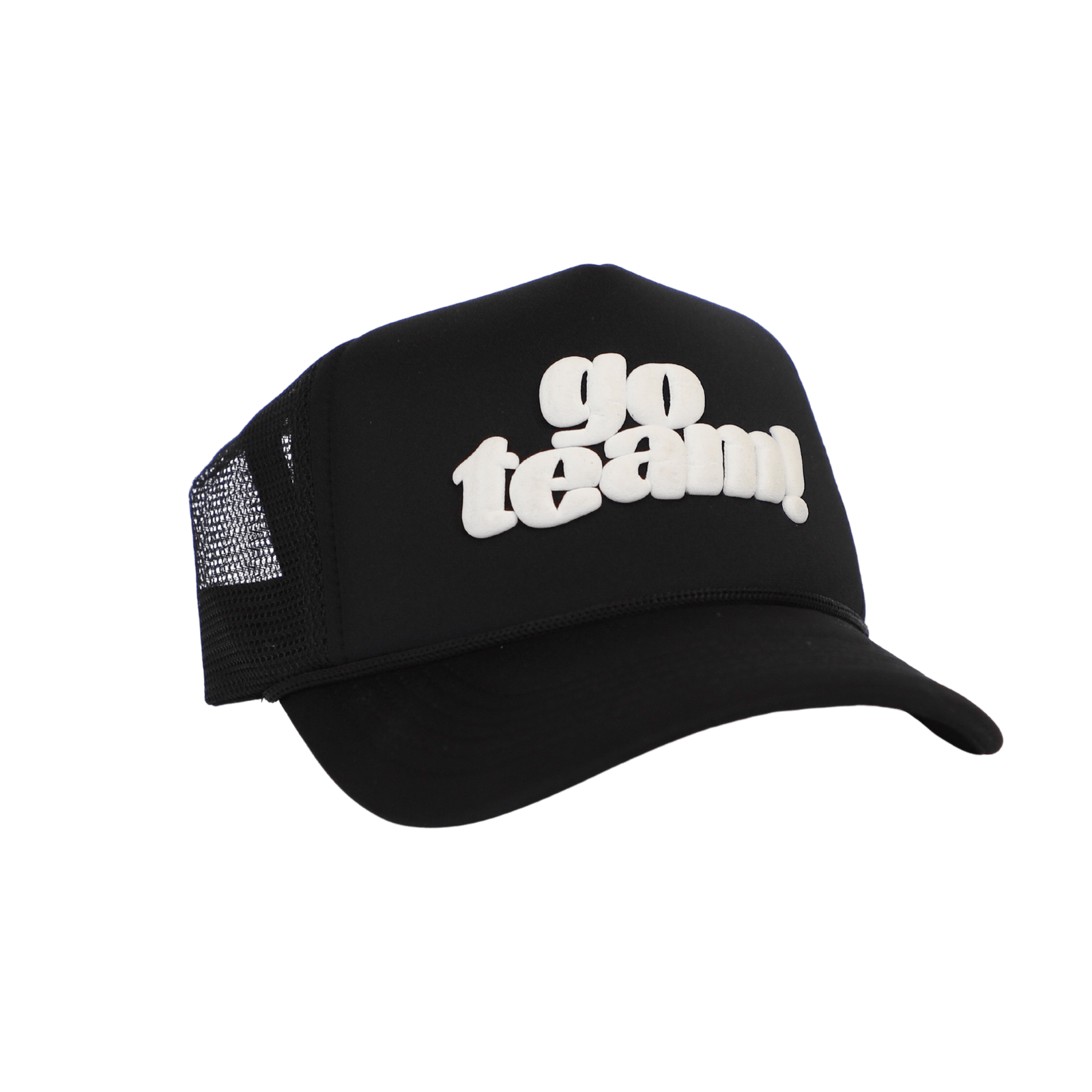Go Team! Trucker Hat - Black