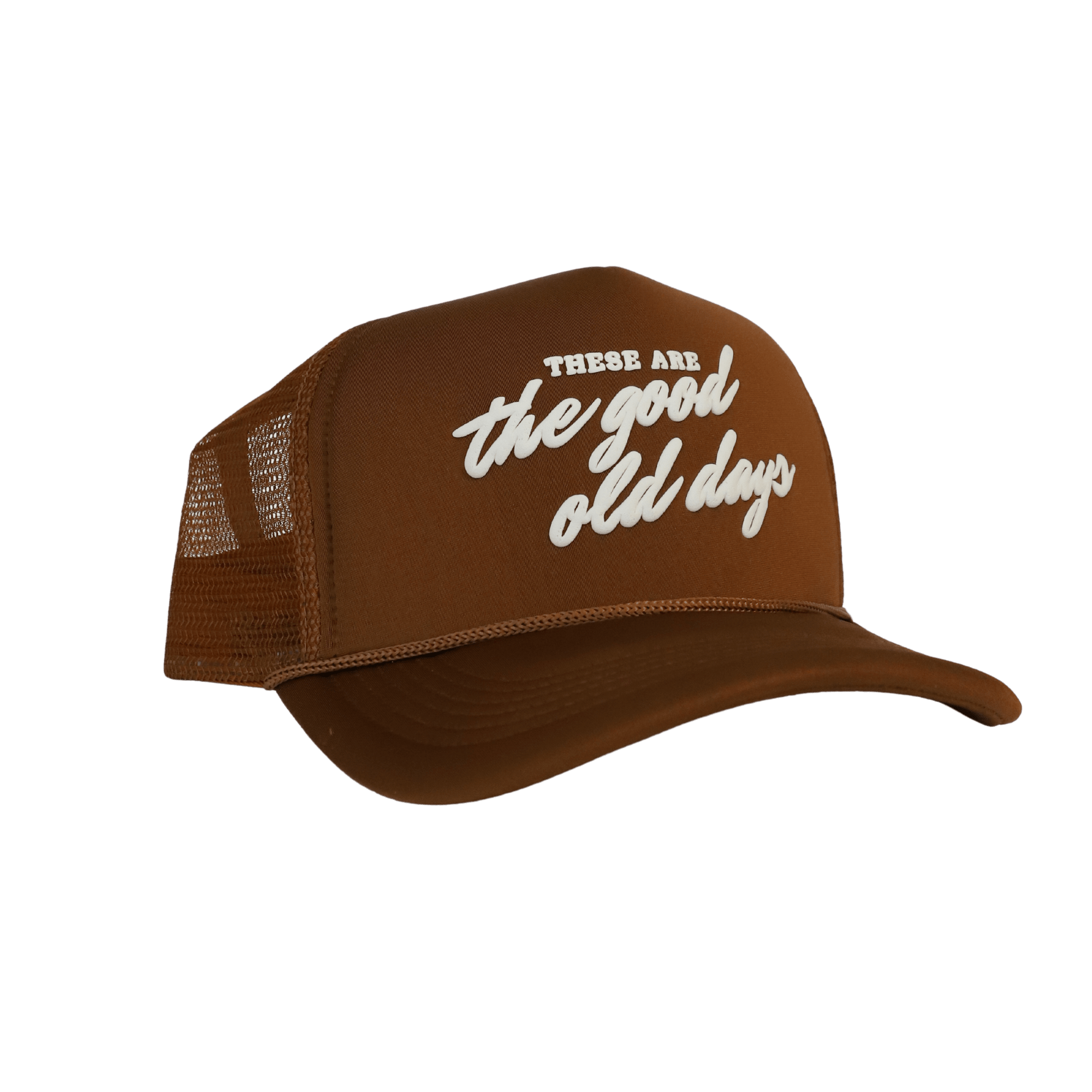 Good Old Days Trucker Hat - Brown