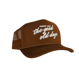 Good Old Days Trucker Hat - Brown