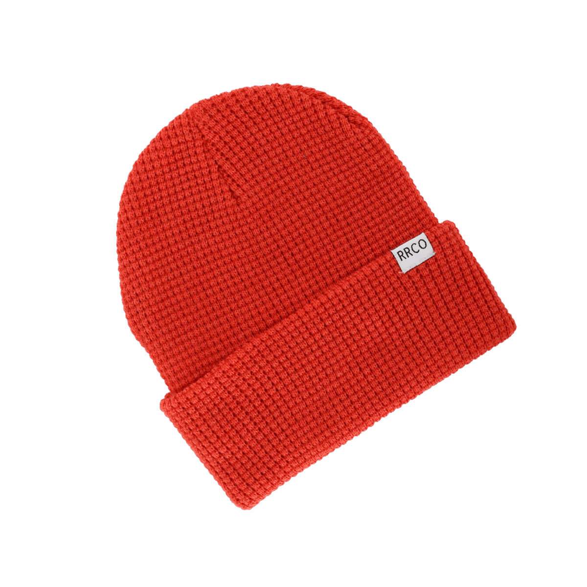 Waffle Beanie - Scarlet