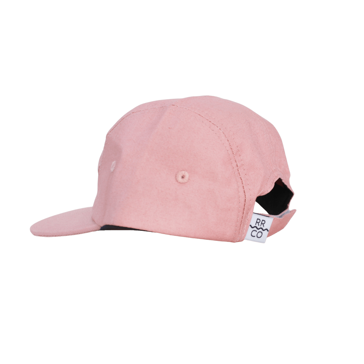 Cotton Five-Panel Hat in Blush