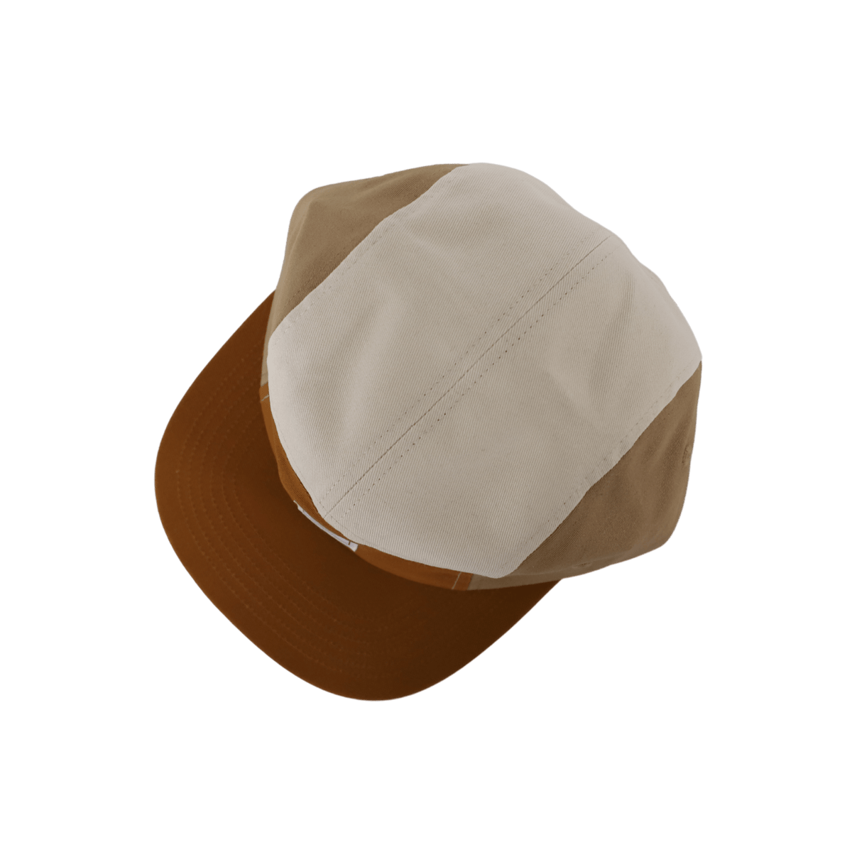 Cotton Five-Panel Hat in Golden Hour