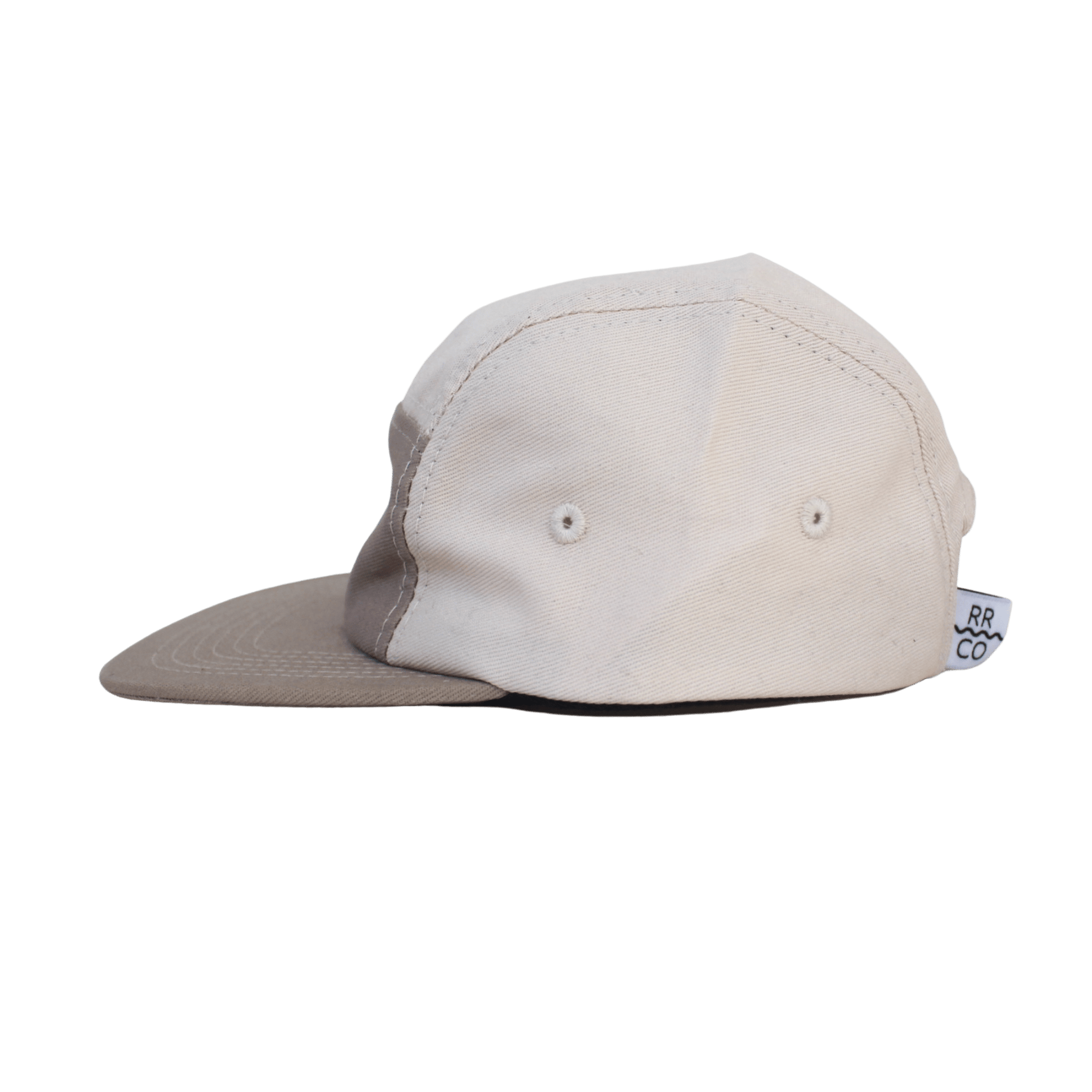 Cotton Five-Panel Hat in Sand