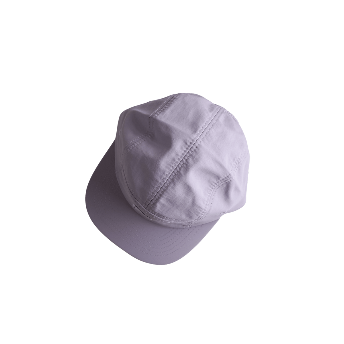 Nylon Five-Panel Hat in Lilac