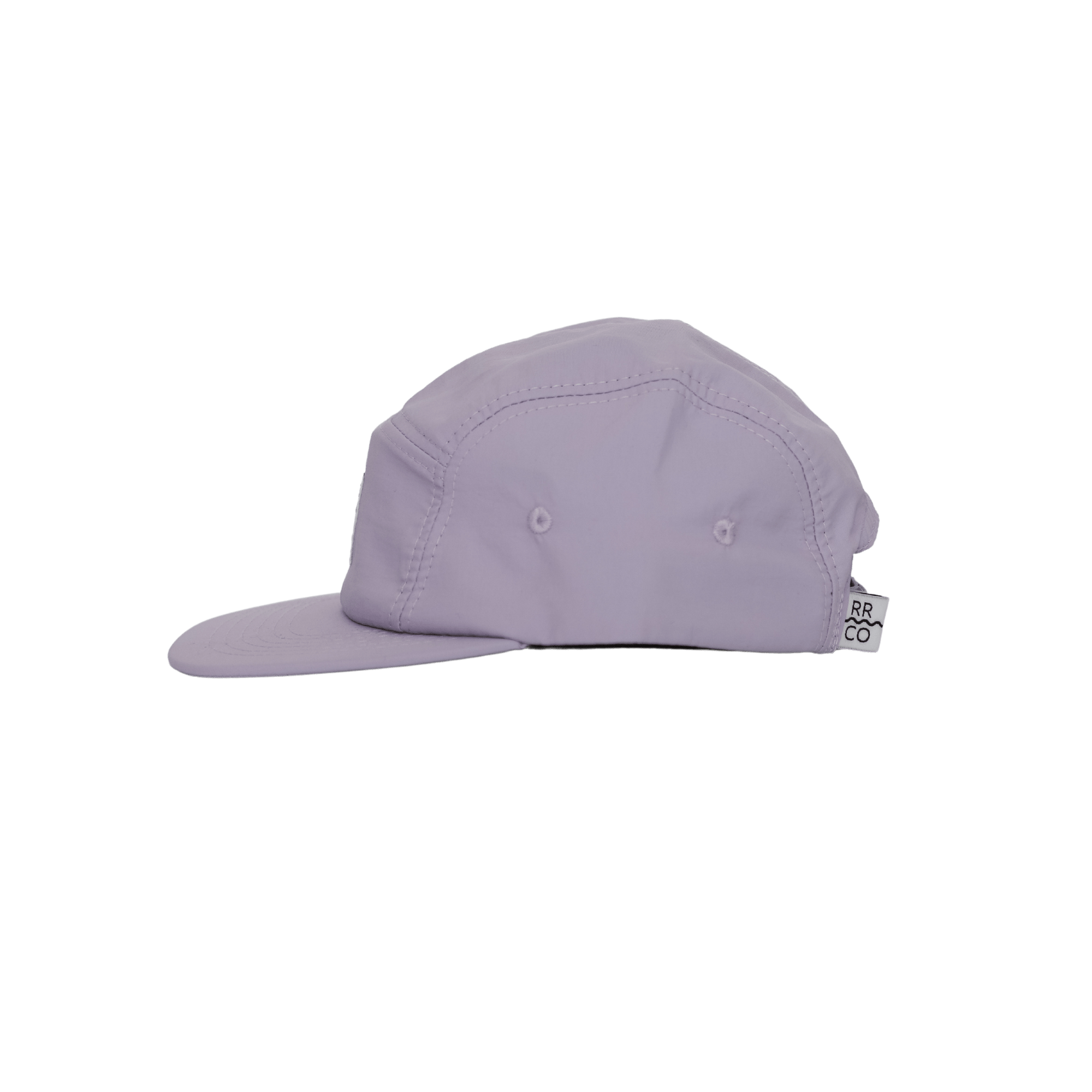 Nylon Five-Panel Hat in Lilac
