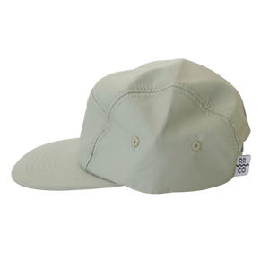 Nylon Five-Panel Hat in Sea Foam