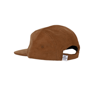 Pennant Five-Panel Hat in Walnut