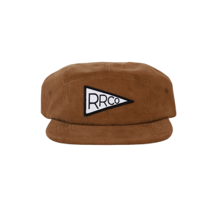 Pennant Five-Panel Hat in Walnut