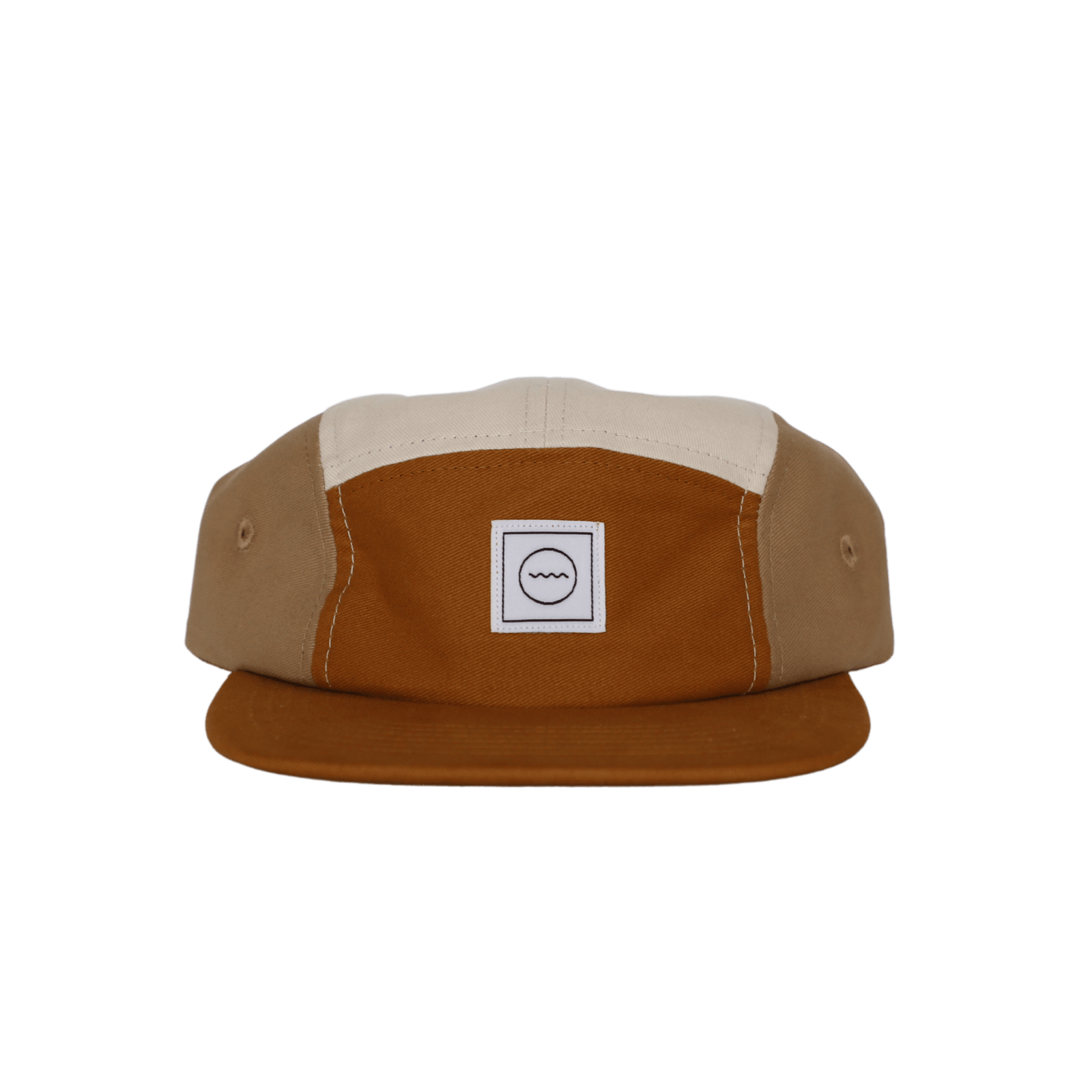 Cotton Five-Panel Hat in Golden Hour