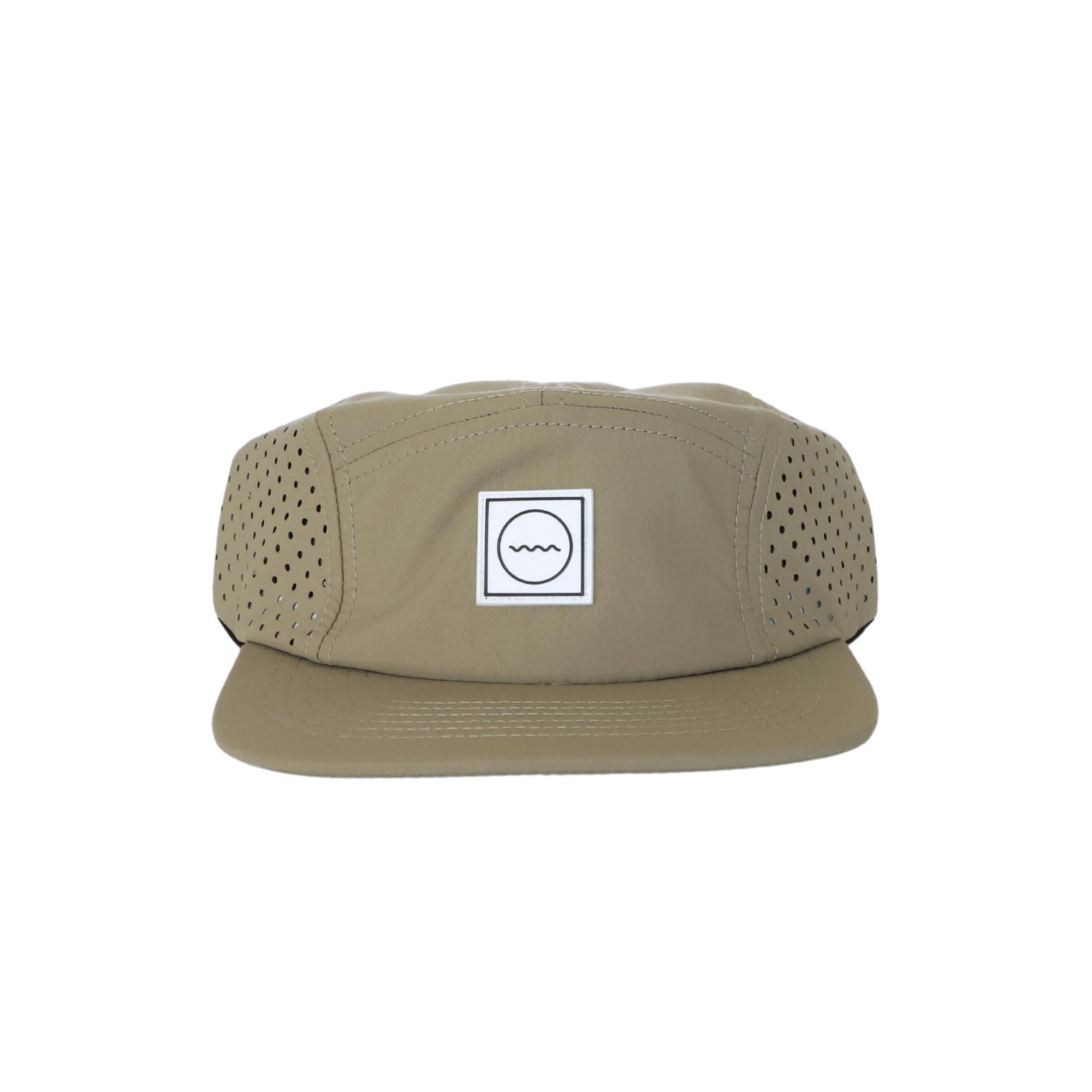 Nylon Five-Panel Hat in Sage