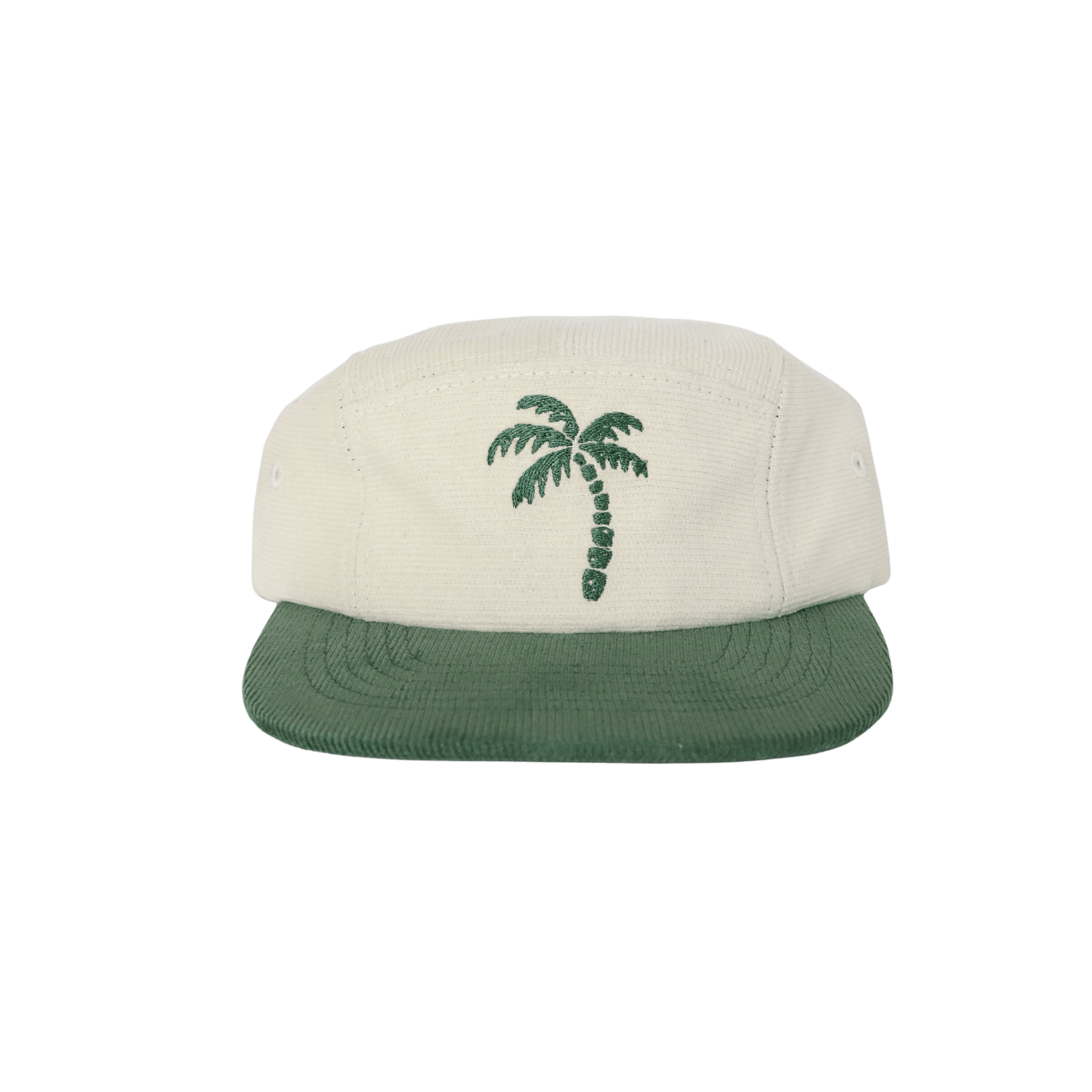 Palm Tree Corduroy Five-Panel Hat