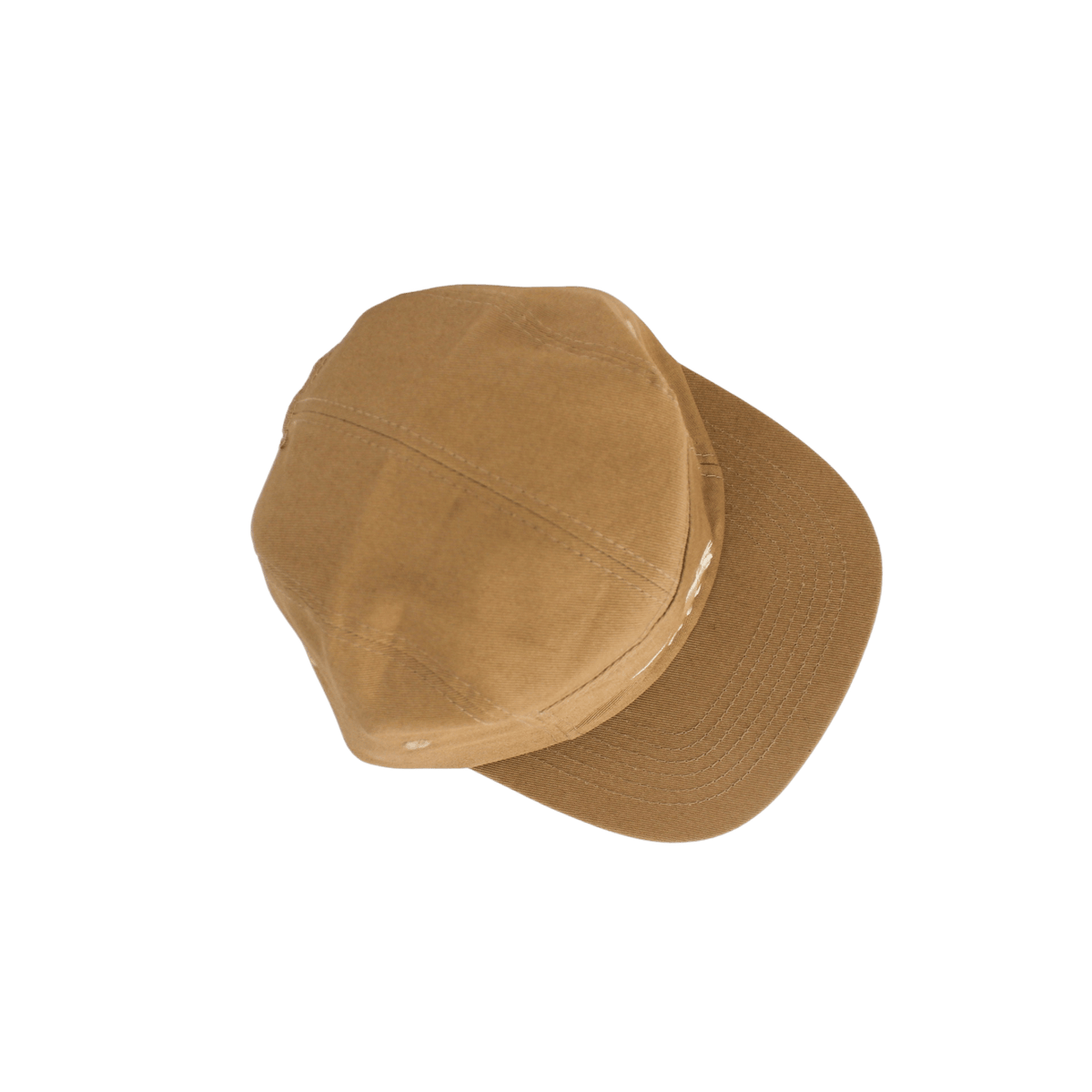 Triceratops Cotton Five-Panel Hat in Khaki