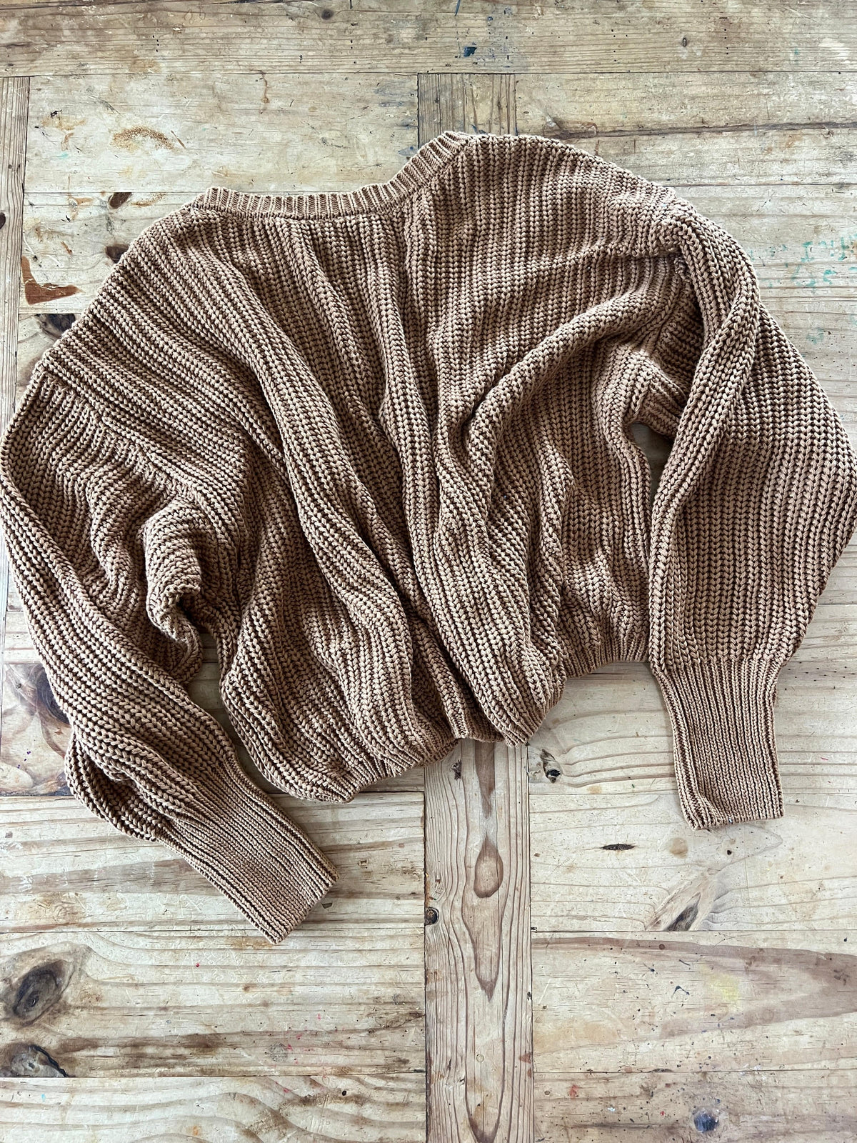 Women's Scoop Back Sweater