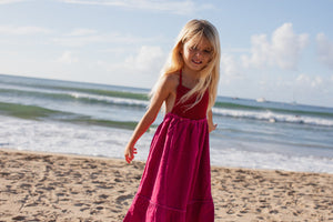 The Louise Dress | Magenta