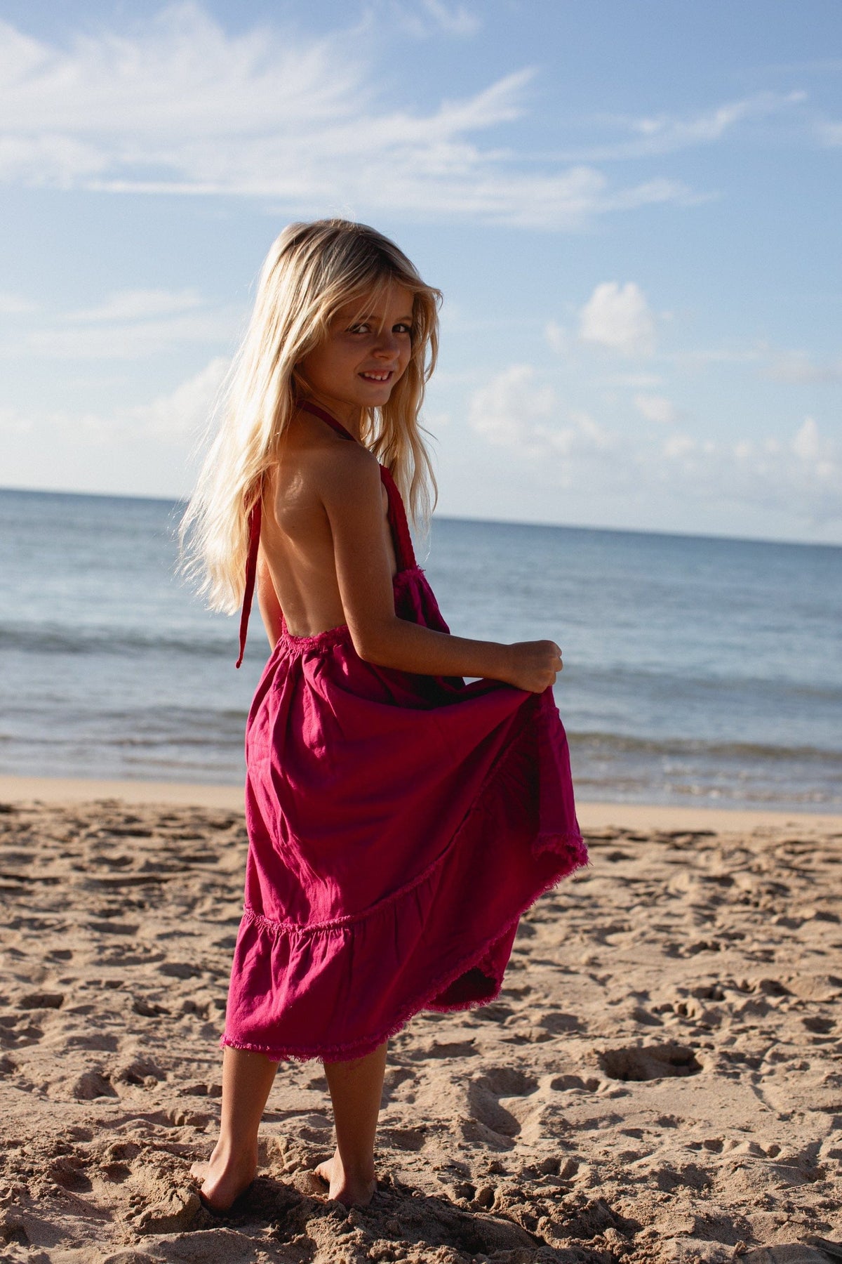 The Louise Dress | Magenta