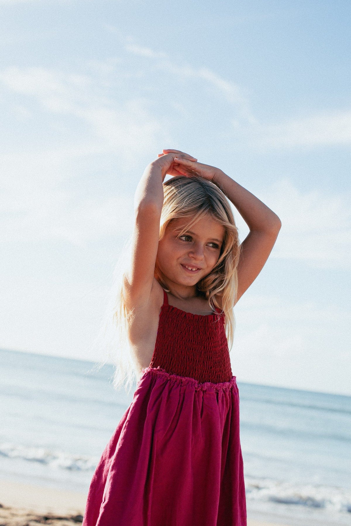 The Louise Dress | Magenta