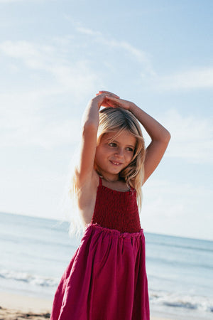 The Louise Dress | Magenta