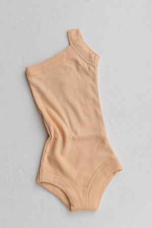 Shop Kai Blue x RBW: Kids One Strap Bodysuit | Peach