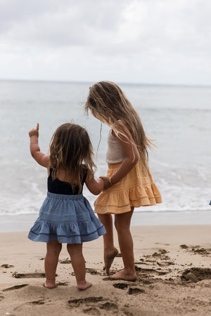 Mallorca Skirt | Stormy Blue