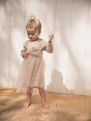 Olivia Dress | Beige