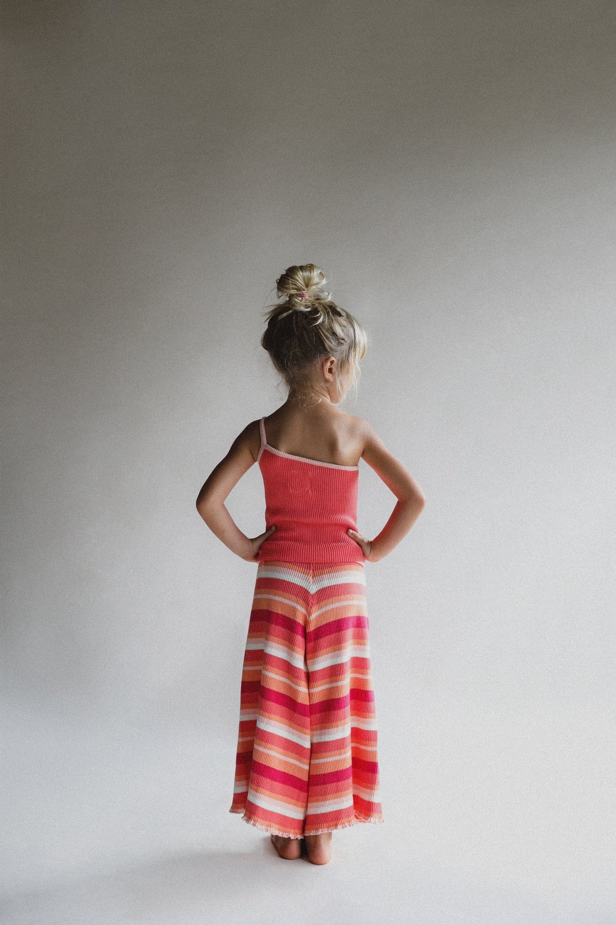 One Strap Knit Tank | Coral