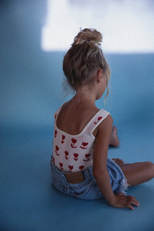 Knit Bodysuit | Floral